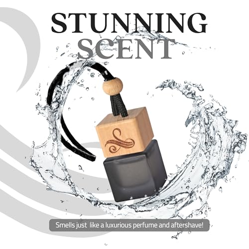 Perfa Greed Car Air Freshener for Men | Aventos Perfume Inspired Fragrances | Strong Car Freshener with Odour Eliminator Technology | Creed Air Freshener | Long Lasting Automotive Freshener by Perfa - Image 3
