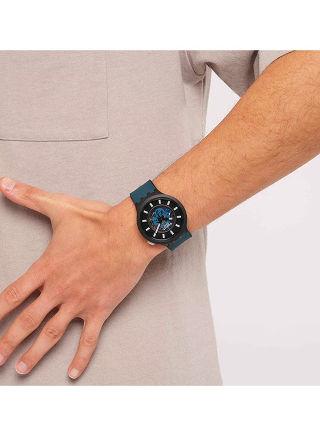 Swatch ساعة يونيكس بيولوجية سيراميك كوارتز نايت تريب - Image 3