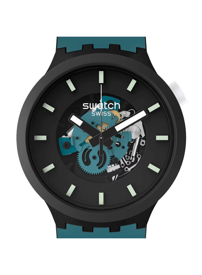 Swatch ساعة يونيكس بيولوجية سيراميك كوارتز نايت تريب - Image 1