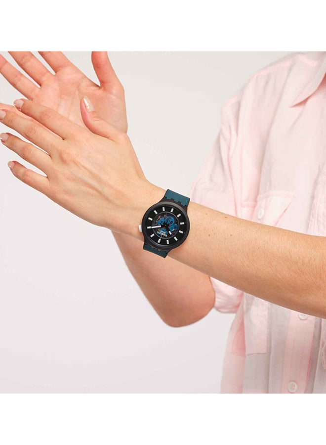 Swatch ساعة يونيكس بيولوجية سيراميك كوارتز نايت تريب - Image 4