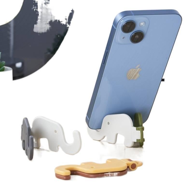 Car Phone Holder in Brown for Phone and Tablet Fit for Desk Setup - Image 4