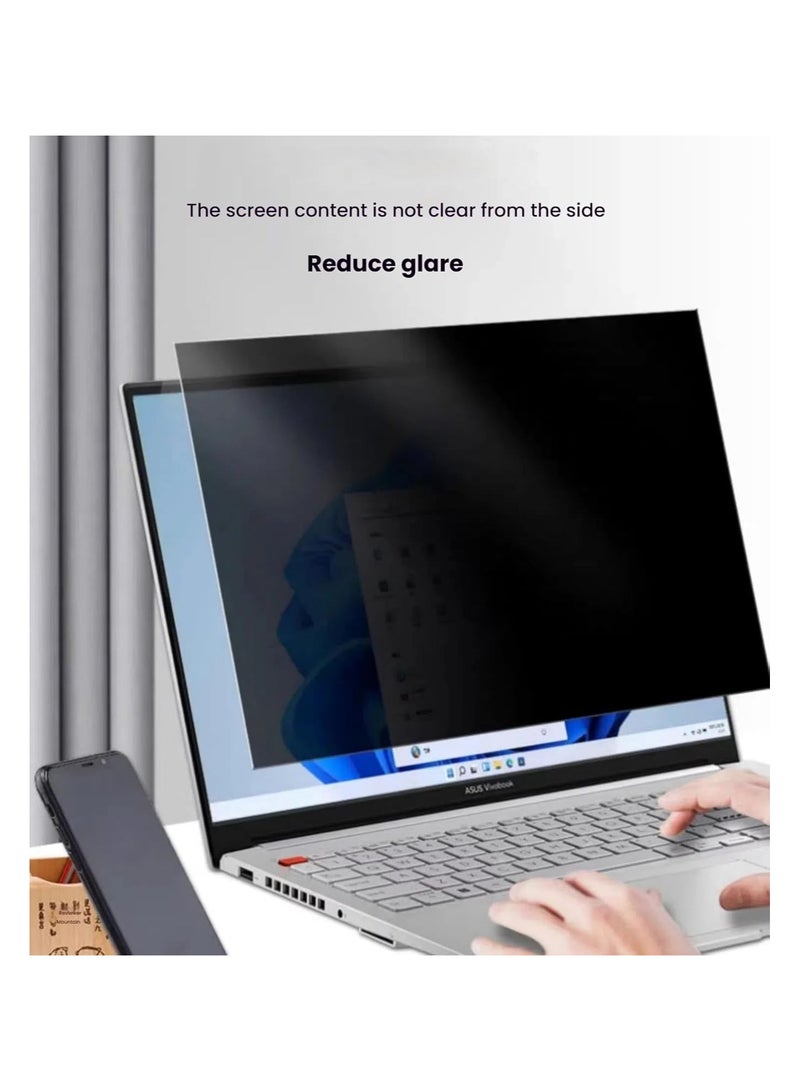 general Privacy Screen Protector Compatible 2025 ASUS Zenbook Duo 2-in-1 Laptop Dual 14-inch OLED (UX8406C) Adhesive Film (Primary and Secondary) - Image 5