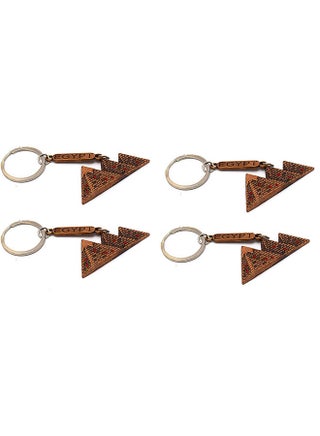 4 pieces Burnt Red