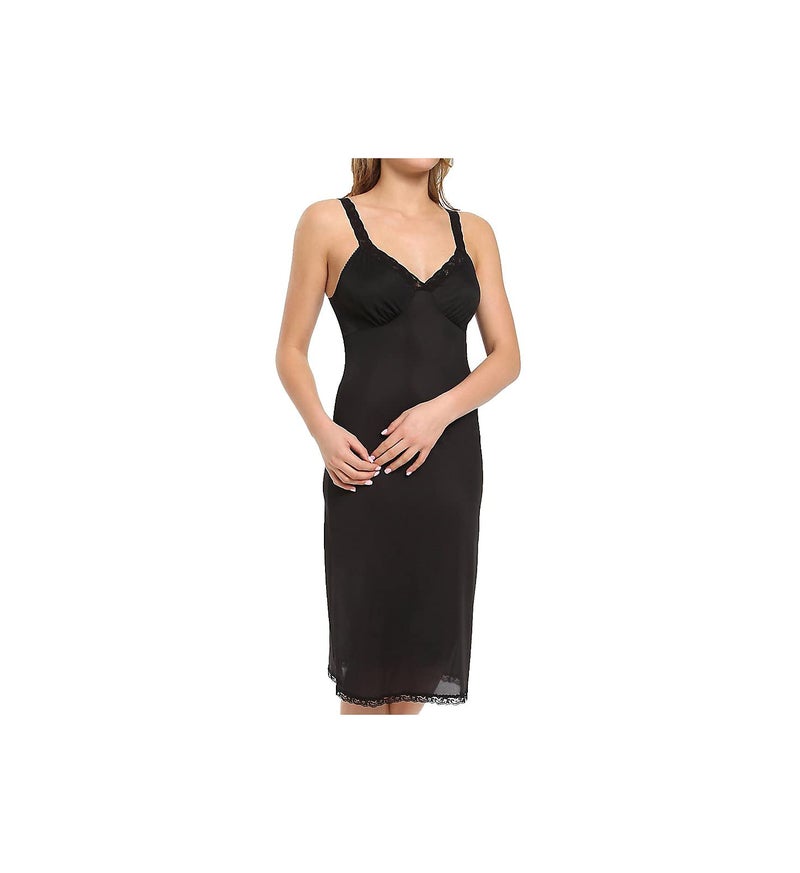 Shadowline Women's Daywear 28 Inch Slip 2701428 36 Black - Image 1