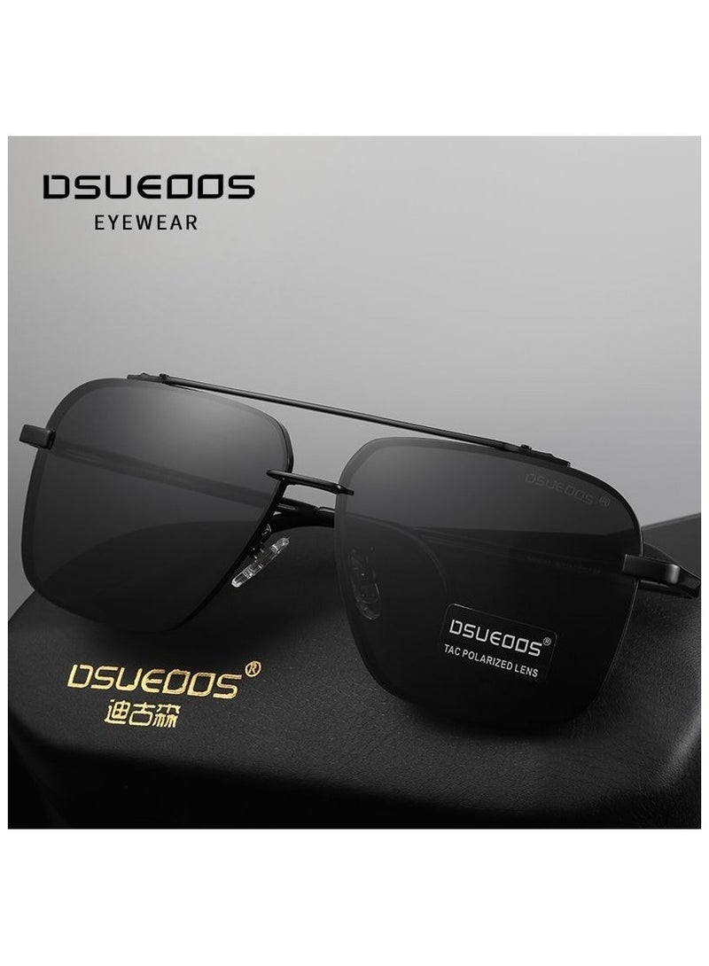Dsueoos high-definition polarized sunglasses, driving fishing sunglasses, driving high beam anti-glare glasses - Image 1