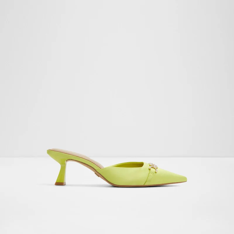PRIMAVERA Embellished Heeled Mules