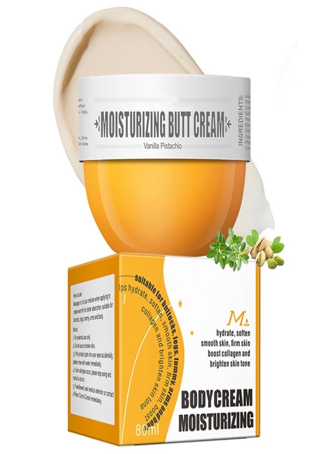 FYEBOO Butt Cream, Body Thigh Butt Firming Cream, Moisturizing Body Skin Repair- Fast Absorbing, Non-Greasy, Smoothening Butt Cream for All Skin, 80ml (#01 Vanilla Pistachio) - Image 1