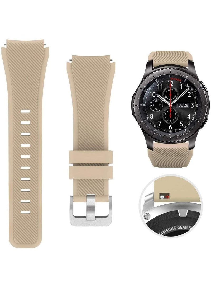 Soft Silicone Watch Band Compatible With Samsung Galaxy Watch 3 Gear S3 Frontier Amazfit Bip/Active Huawei Watch Gt 2/2E Bracelet - Image 1