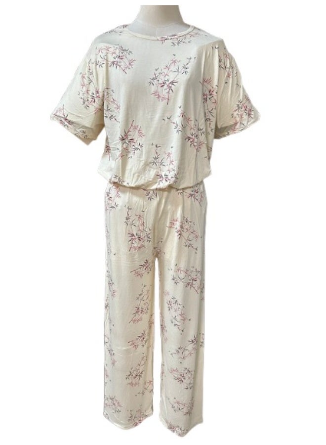 Free Size Outfits for Women Summer Trendy Clothing Set Womens Loose Fit Loungewear Sets - Image 1