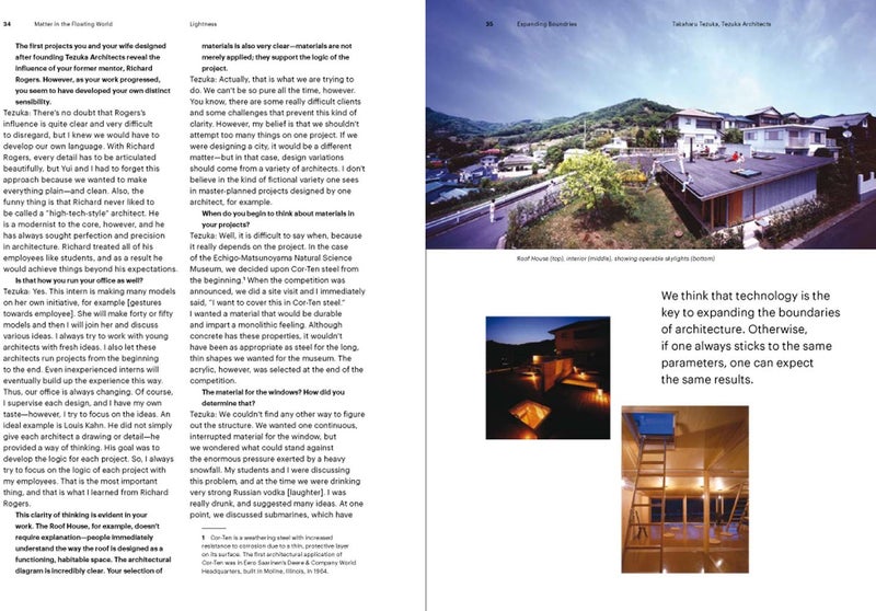 Matter in the Floating World: Conversations with Leading Japanese Architects and Designers - Image 3