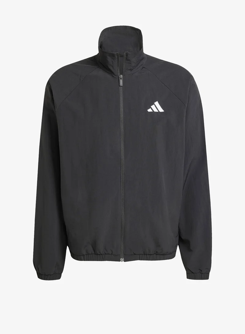 Adidas  Essential Small Logo Windbreaker for Men | Best Price UAE