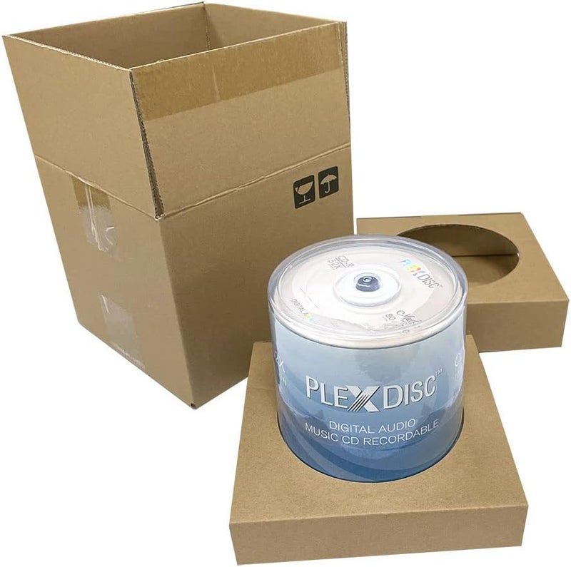 PlexDisc 100 PK 52x 700 MB Digital Audio Music CD-R Disc for Reliable Audio Recording and Playback - Image 2