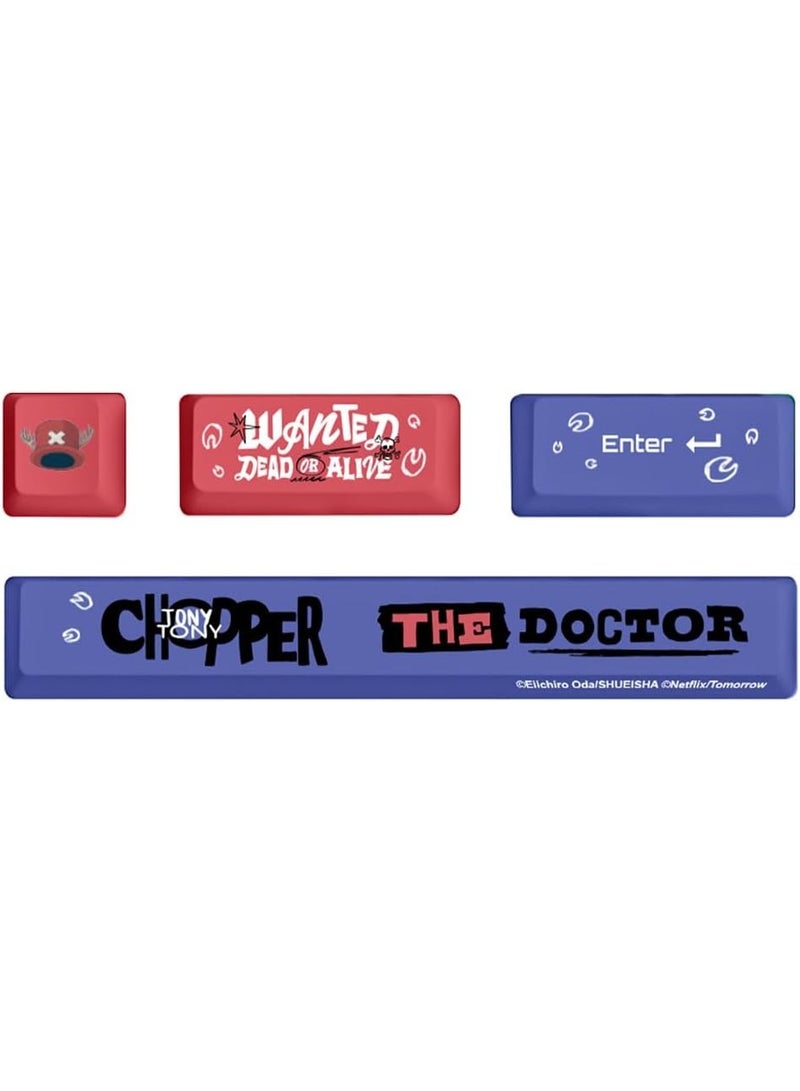 Gamertek Gaming Keyboard Keycaps – Chopper Edition, 68-Key Cherry Profile ANSI Keycap Set for Mechanical Keyboards - RT00015 - Image 3