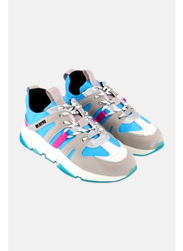 Women Ganegirl Lace Up Casual Shoes,Blue