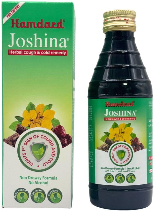 Hamdard شراب السعال والبرد العشبي هامدار جوشينا يخفف السعال ويهدئ التهاب الحلق - Image 4