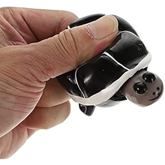 Sujosa 1pcs Turtle Keychain Fidget Toy, Silicone Stretch Toy, Stress Toy, Pressure-Relief Toy, Venting Toy, Relaxing Toy, Stress Relief and Anxiety Relief for Audlt (Four Random Color) - Image 1