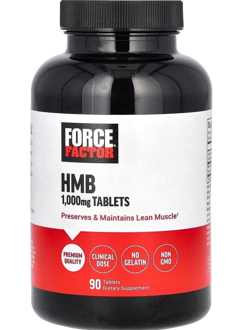 Force Factor HMB 1000 mg 90 Tablets