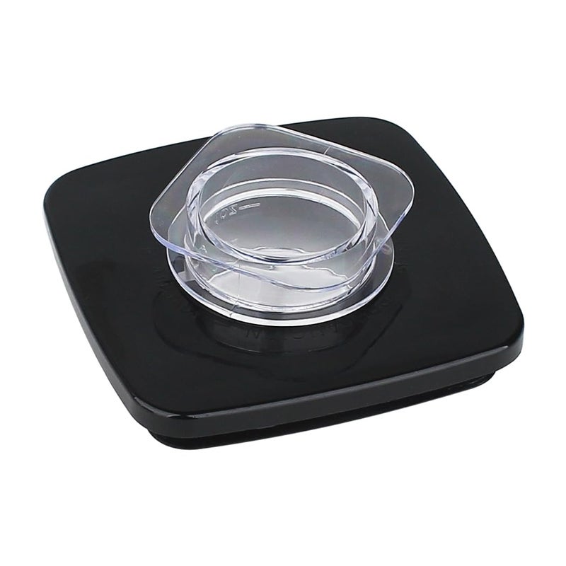LMEI Replacement Parts 5-Cups Square Top Glass Jar Assembly With Bladeï¼ŒCompatible with Oster Classic Series Blender and Osterizer blender - Image 4