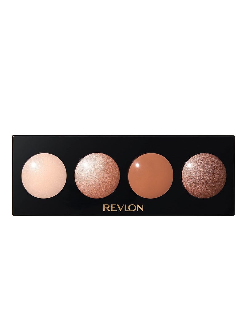 Revlon Crème Eyeshadow Palette, Illuminance Eye Makeup with Crease- Resistant Ingredients, Creamy Pigmented in Blendable Matte & Shimmer Finishes Not Just Nudes - Image 1