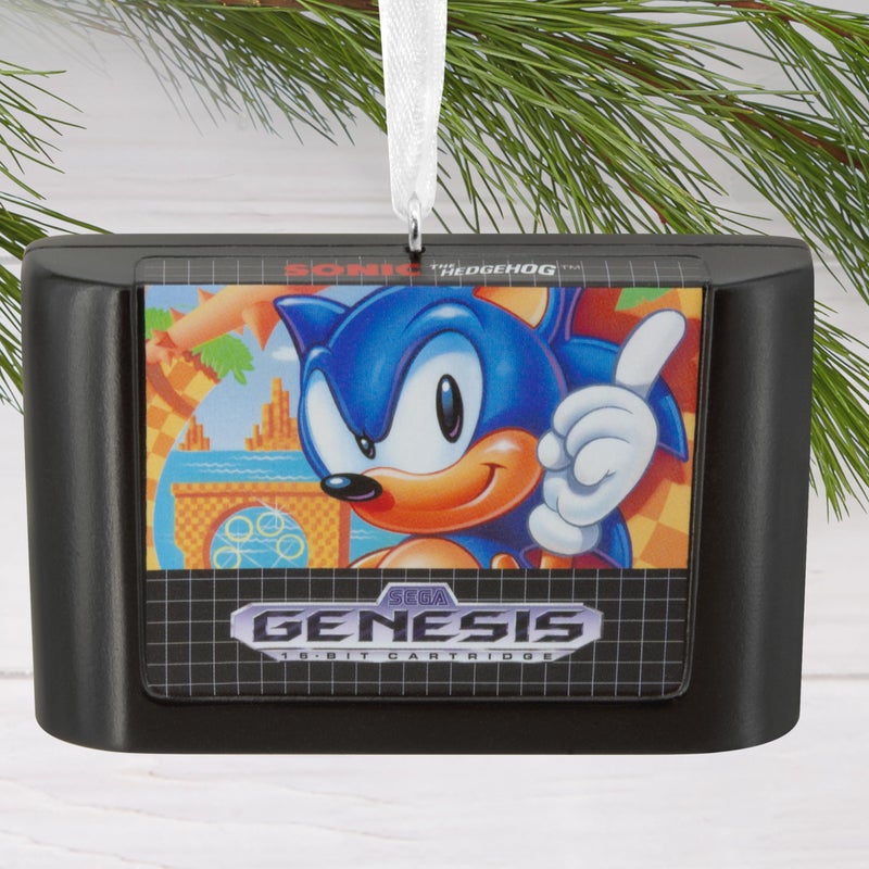 Hallmark Sonic The Hedgehog Game Cartridge Christmas Ornament - Image 5