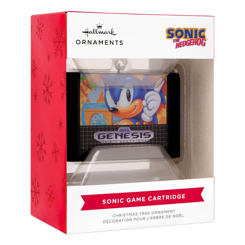Hallmark Sonic The Hedgehog Game Cartridge Christmas Ornament - Image 3