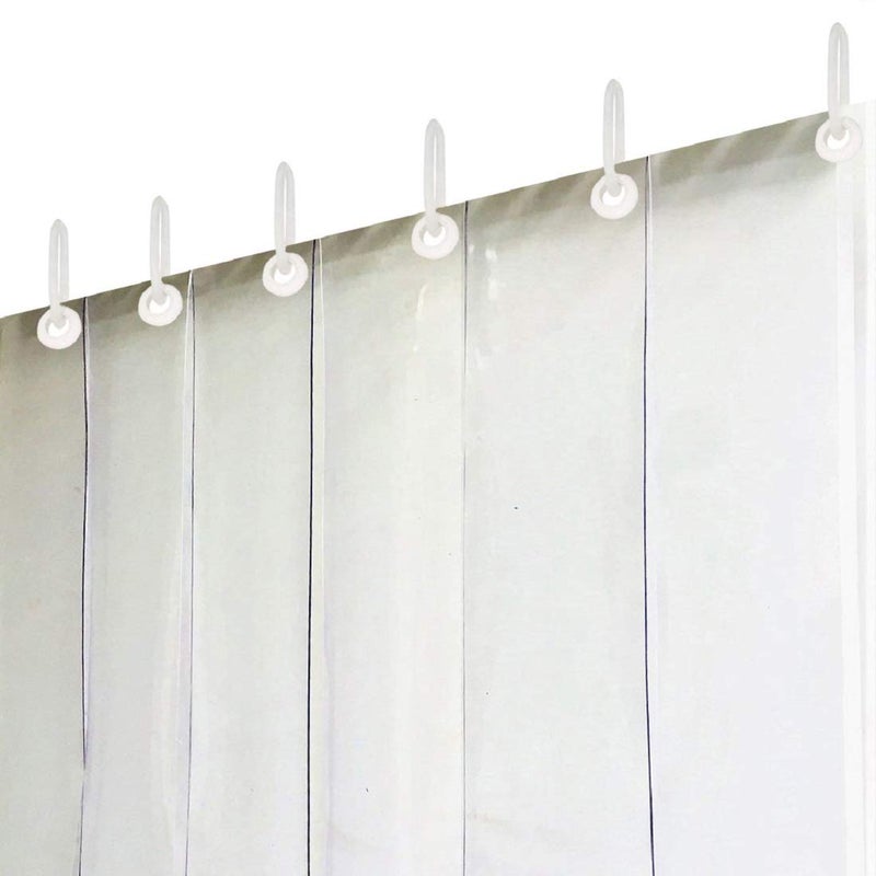 Kuber Industries Kuber Industries Plastic AC Curtain Standard Transparent 1 Piece - Image 1