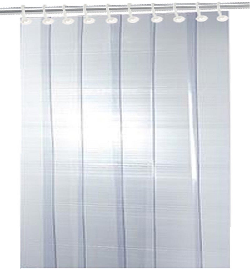 Kuber Industries Kuber Industries Plastic AC Curtain Standard Transparent 1 Piece - Image 4