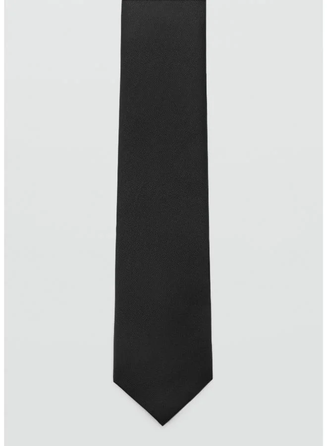 Mango Man  Smooth micro-structured tie for Men | Best Price UAE