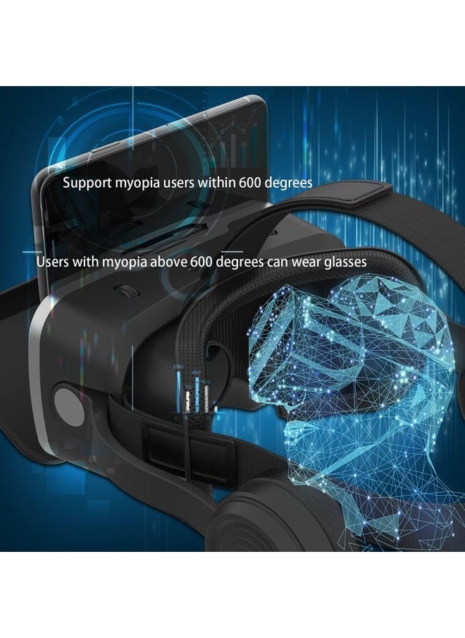 AWALOR VR Box Virtual Reality Glasses | Universal Virtual Reality Goggles | Soft & Comfortable New 3D VR Glasses  - Image 2