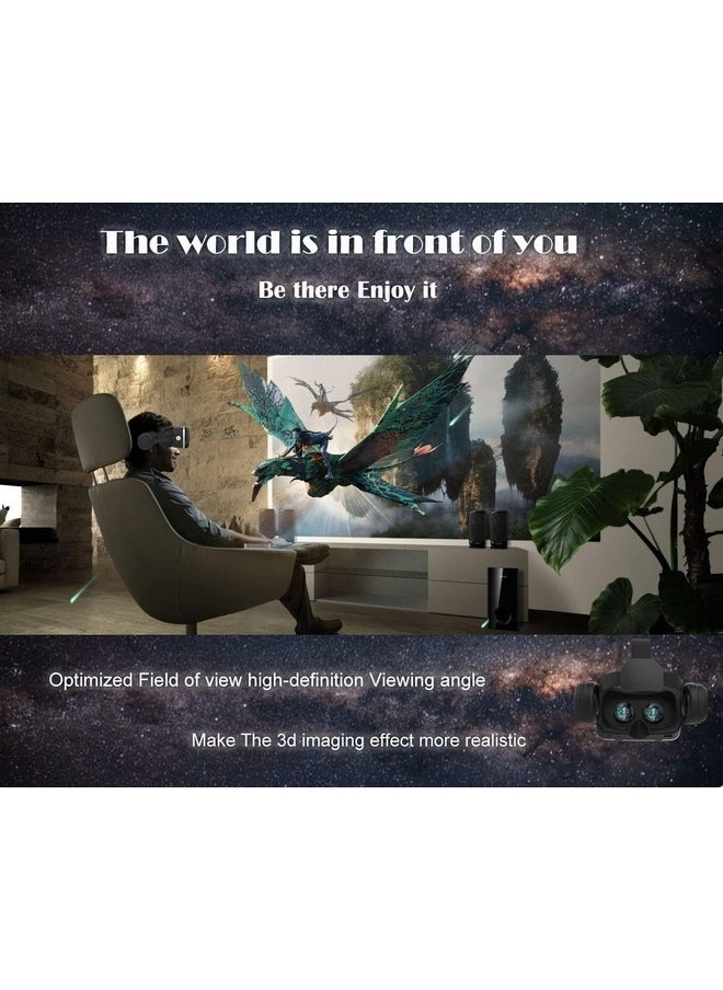 AWALOR VR Box Virtual Reality Glasses | Universal Virtual Reality Goggles | Soft & Comfortable New 3D VR Glasses  - Image 5