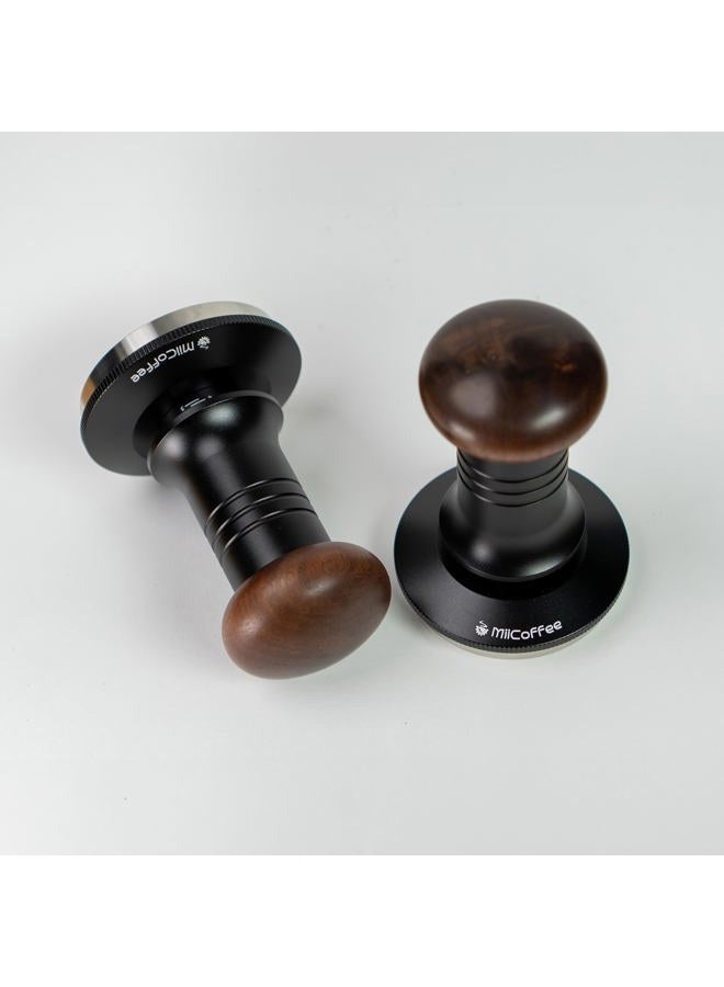 MiiCoffee Espresso Coffee Tamper 58.5mm, Level Coffee Tamper for 58mm Portafilter, Adjustable Depth Stainless Steel Ripple Base - Image 3