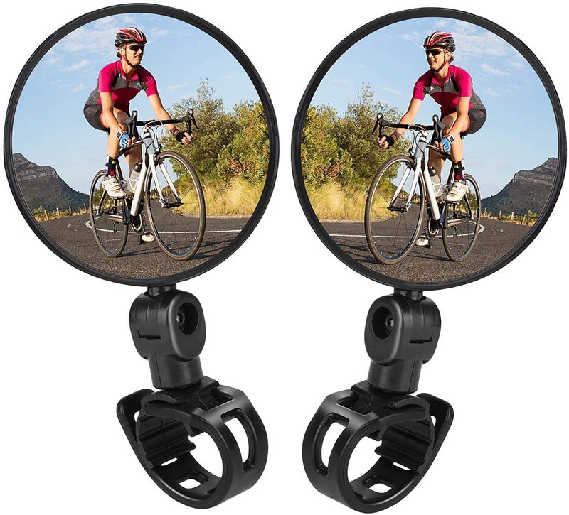 Linist Bicycle Tail Light with Turn Signals, Brake Light & Bicycle Mirror Combo - Wireless Remote Control, USB Rechargeable Safety Warning Cycling Light - Image 3