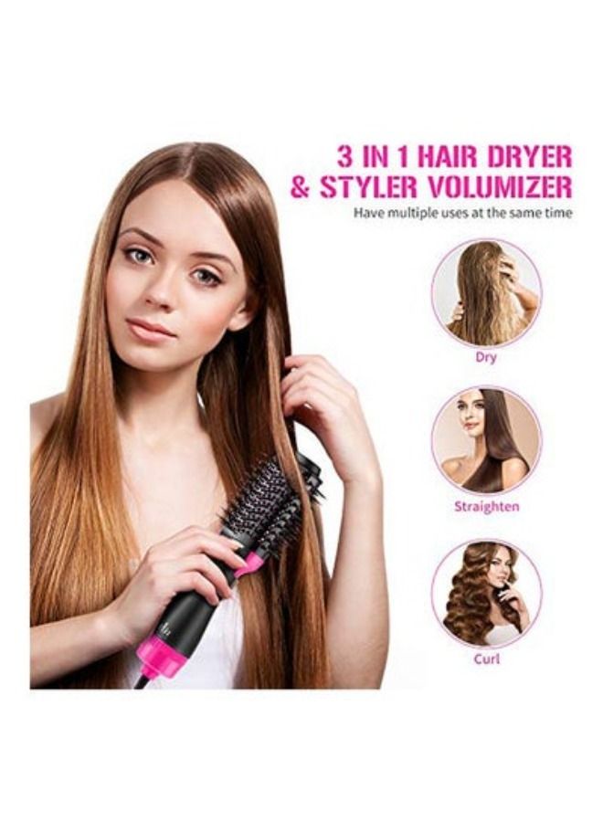 ACLIX 3-In-1 Hair Dryer And Volumizer Black/Pink - Image 2