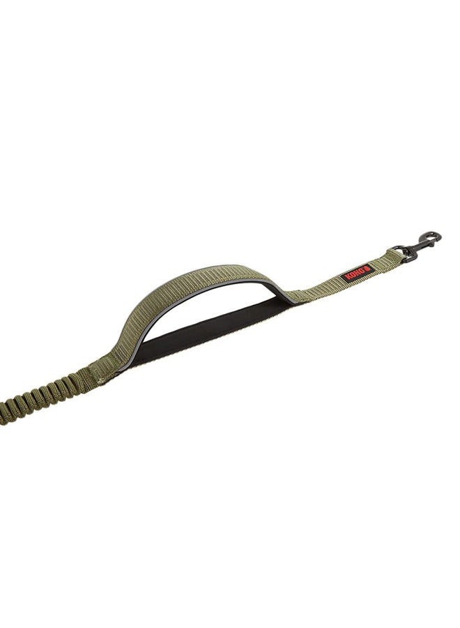 Kong Reflective Shock Absorbing Hands-Free Bungee Dog Leash 6' (Green) - Image 5
