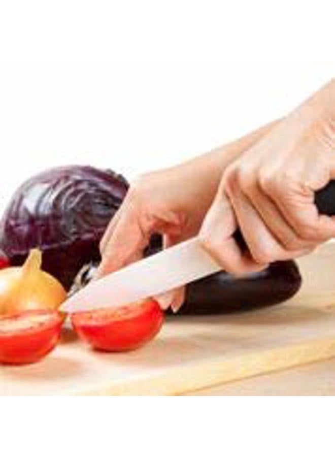 Miracle Blade World Class Series White Ceramic 7-piece Knife Set with Protective Blade Covers - Image 5