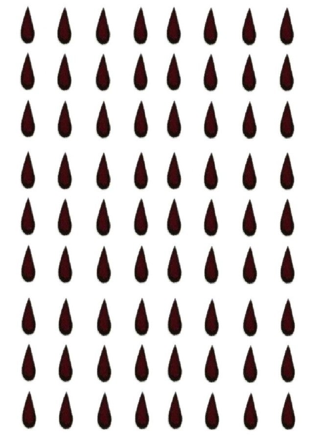 Vama Fashions Maroon Velvet Tilak Bindis Kumkum Bindi for Women Ladies - Image 1