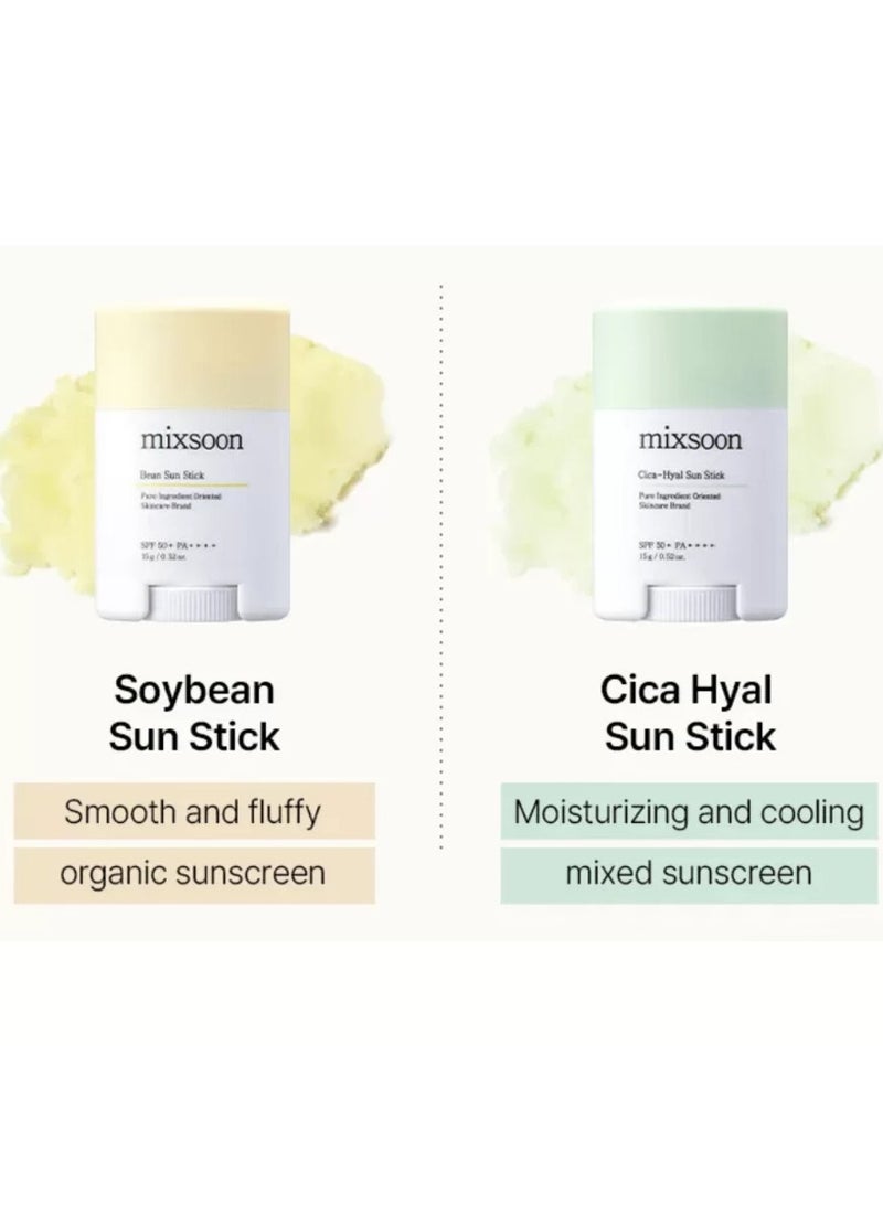 mixsoon ميكسون - عصا الشمس سيكا هايل SPF50+ PA++++، 15غ - Image 3