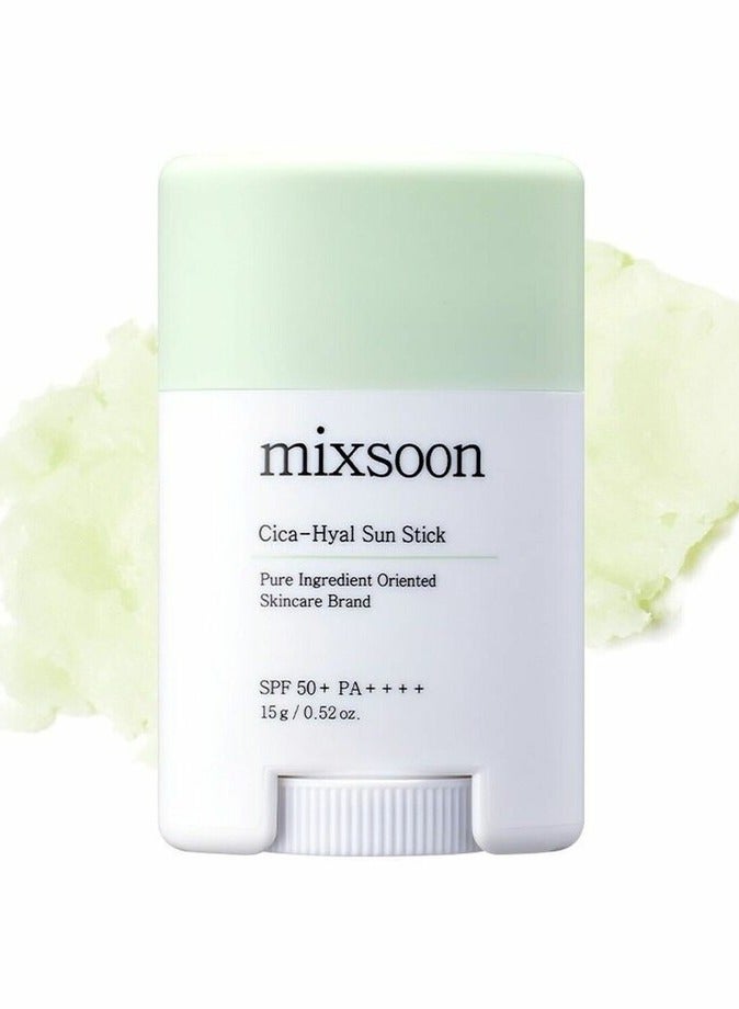 mixsoon ميكسون - عصا الشمس سيكا هايل SPF50+ PA++++، 15غ - Image 1