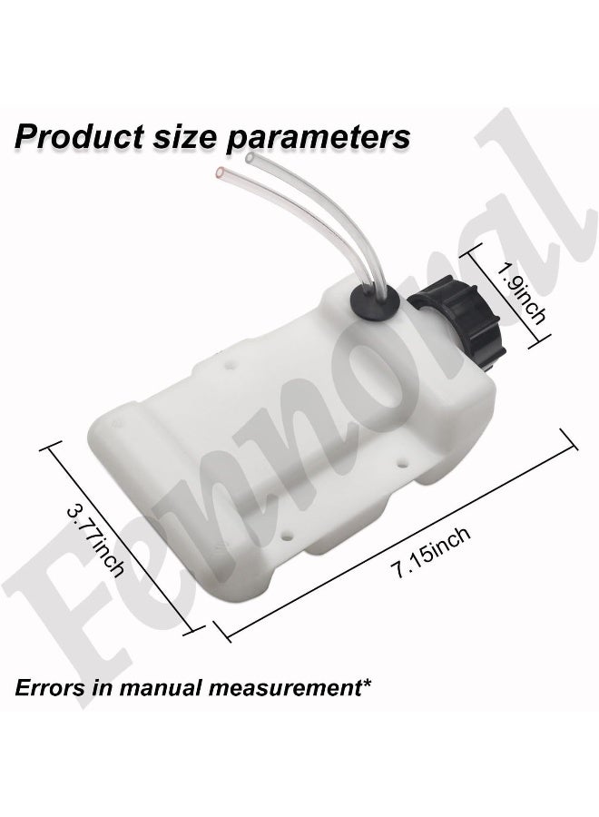 Fennoral 308682055 3075702 Replacement Gas Tank With Fuel Lines & Filter  - Image 2