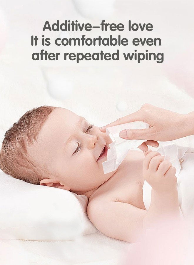 Sharpdo Baby Water Wipes, Soothing & Protecting Wet Wipes, Biodegradable Wipes, for Baby Boys & Girls, 120 Count (2 Packs) - Image 5