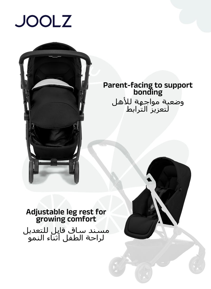 جولز إير² مهد للمواليد إلى المقعد | مناسب للسفر بالطائرة | حماية دافئة وآمنة | مسند ساق قابل للتعديل | حماية من الشمس UPF 50+ | من 0 إلى 15 كجم - Image 5