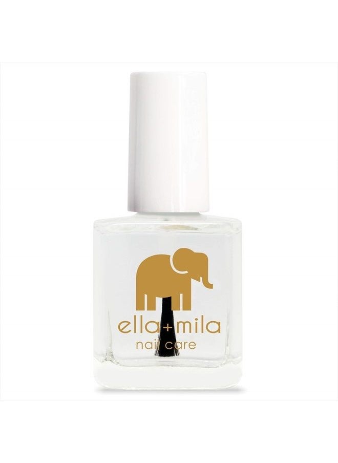 ella mila - "In a Rush Quick Dry Nail Polish - Fast Drying Top Coat Nail Polish with High Glossy Shine - Clear Nail Polish (0.45 fl oz) - Image 1