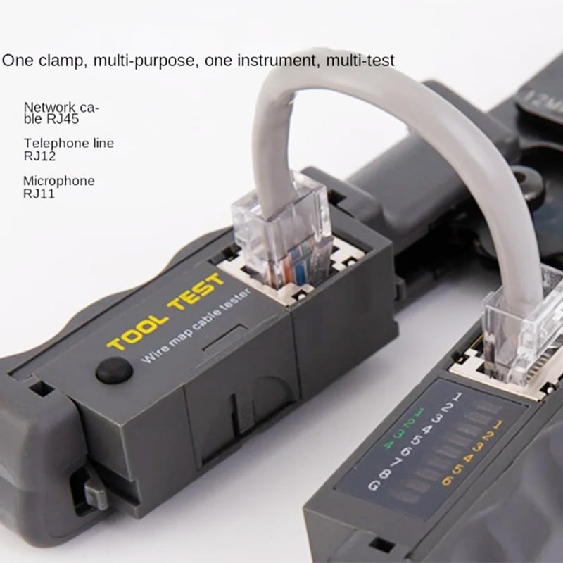 Malfah Cable Cripmer Multifunctional Network Clamp Network Cable Telephone 67MM Adjustable Automatic Cable Cripmer DL381468  - Image 3
