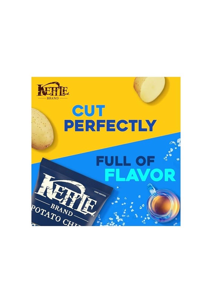 Kettle Brand Sea Salt and Vinegar Kettle Potato Chips GlutenFree NonGMO 75 oz Bag - Image 5