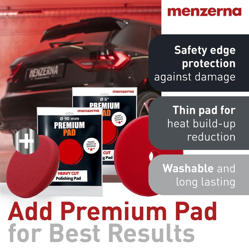 menzerna Heavy Cut Compound 1000 Improved Formula I Abrasive Polishing Compound for Deep Scratches, Swirls I Buffing and Polishing Compound for Scratch Repair I Silicone Free I 16 fl oz. - Image 5