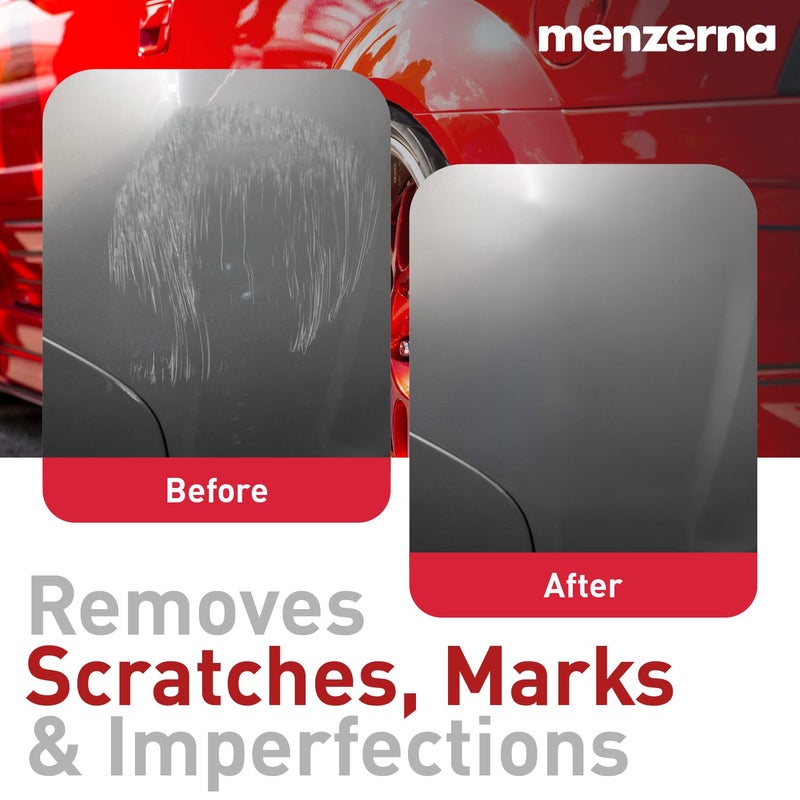 menzerna Heavy Cut Compound 1000 Improved Formula I Abrasive Polishing Compound for Deep Scratches, Swirls I Buffing and Polishing Compound for Scratch Repair I Silicone Free I 16 fl oz. - Image 2
