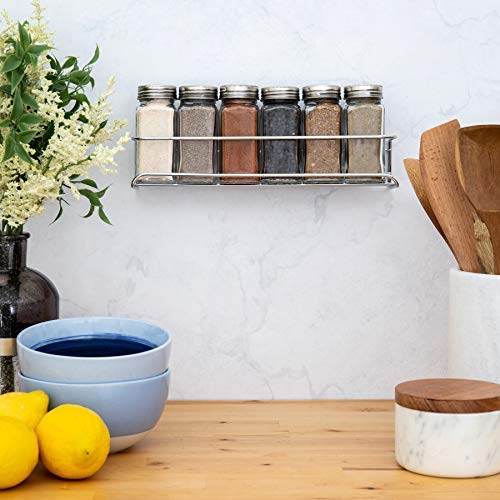 Better Housewares 1464.6 Chrome Spice Shelf - Image 4