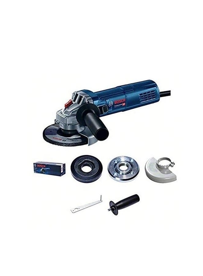 BOSCH Angle Grinder, 900W, 115mm Disc, Slide Switch, Direct Cooling System for Continuous Performance.  - Image 2