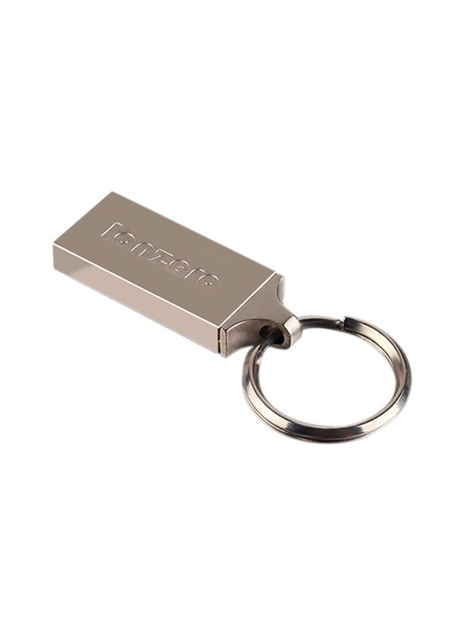 لانزيرو محرك فلاش Lanzero USB 3.0 فائق السرعة معدني صغير فضي 128 جيجابايت  - Image 1