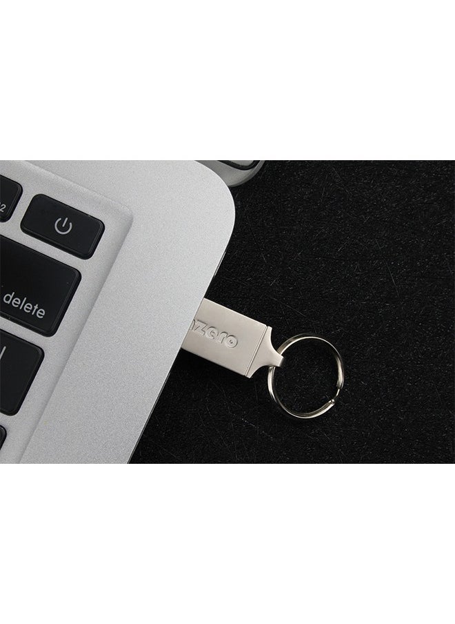 لانزيرو محرك فلاش Lanzero USB 3.0 فائق السرعة معدني صغير فضي 128 جيجابايت  - Image 5